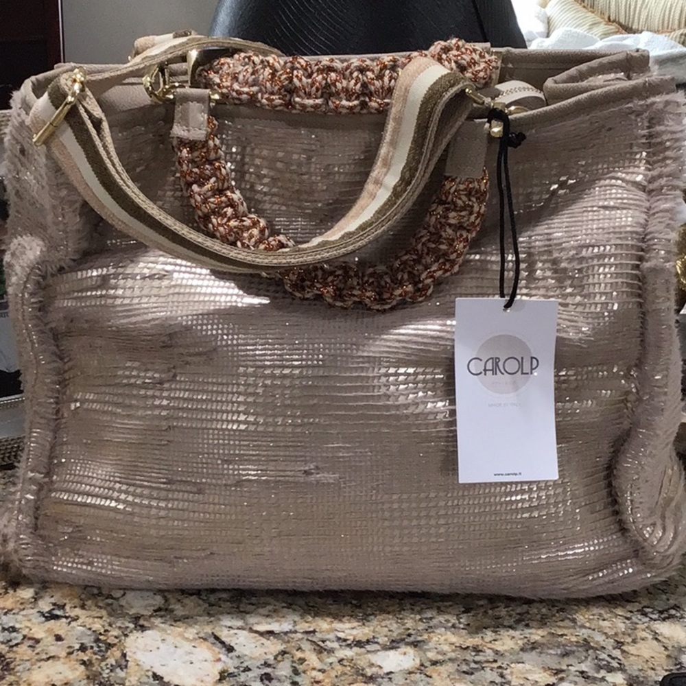 CAROLP Camilla Purchased In Italy Rare Handbag NWT